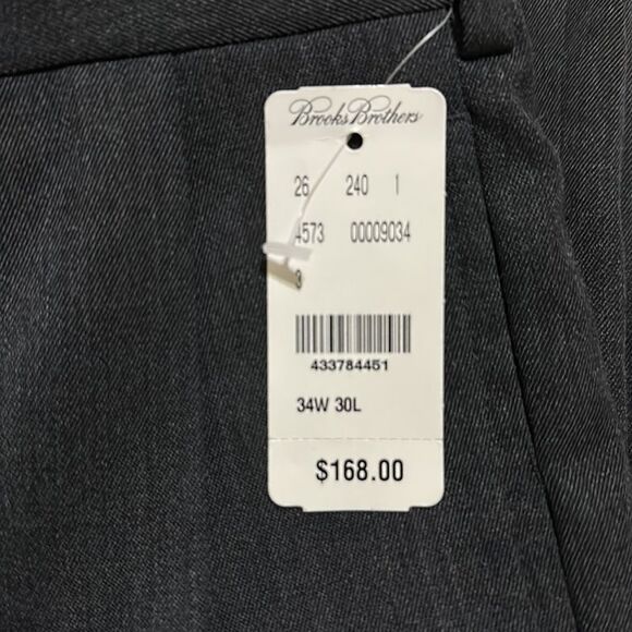 NWT Brooks Brothers Madison pleated pants - Picture 5 of 5